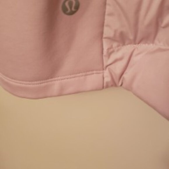 lululemon athletica Down for a Run vest, Light ROSE PINK, size 10 - Picture 5 of 10